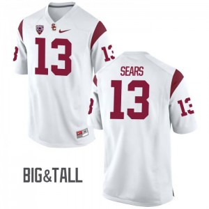 Men USC #13 Jack Sears White Big & Tall College Jersey 966566-451