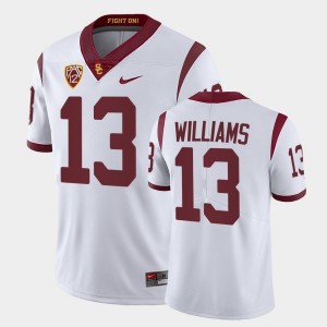 Mens USC #13 Caleb Williams White Official Jersey 723071-195